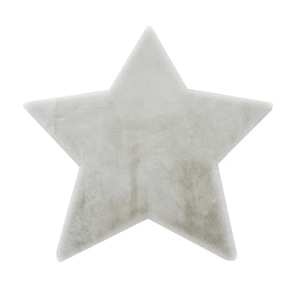 Παιδικό Χαλί Γούνινο (120x120) New Plan Puffy FC3 Star Beige