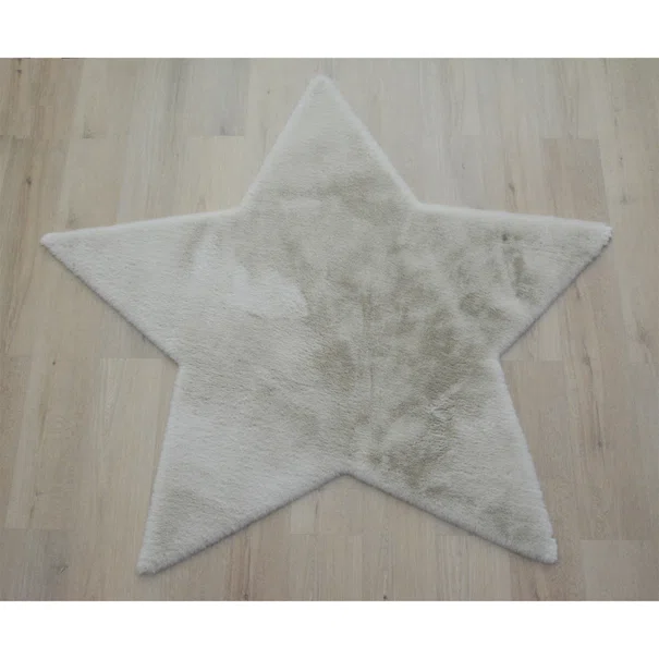 Παιδικό Χαλί Γούνινο (120x120) New Plan Puffy FC3 Star Beige