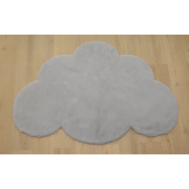 Παιδικό Χαλί Γούνινο (80x125) New Plan Puffy FC6 Cloud Light Grey
