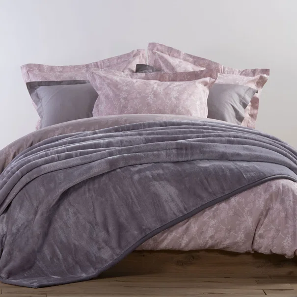 Κουβέρτα Βελουτέ Υπέρδιπλη (220x240) Nef-Nef Homeware Loft 22 L.Grey-769