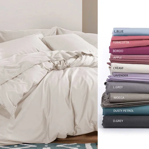 Παπλωματοθήκη Υπέρδιπλη (230x240) Nef-Nef Homeware Basic