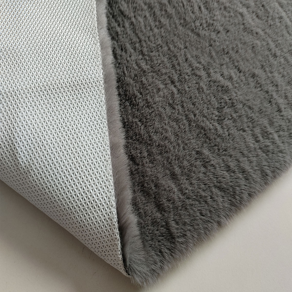 Χαλί Γούνινο (200X300) New Plan Puffy Fc7A Dark Grey Χαλιά Σαλονιού Χειμερινά Γούνινα Spitishop