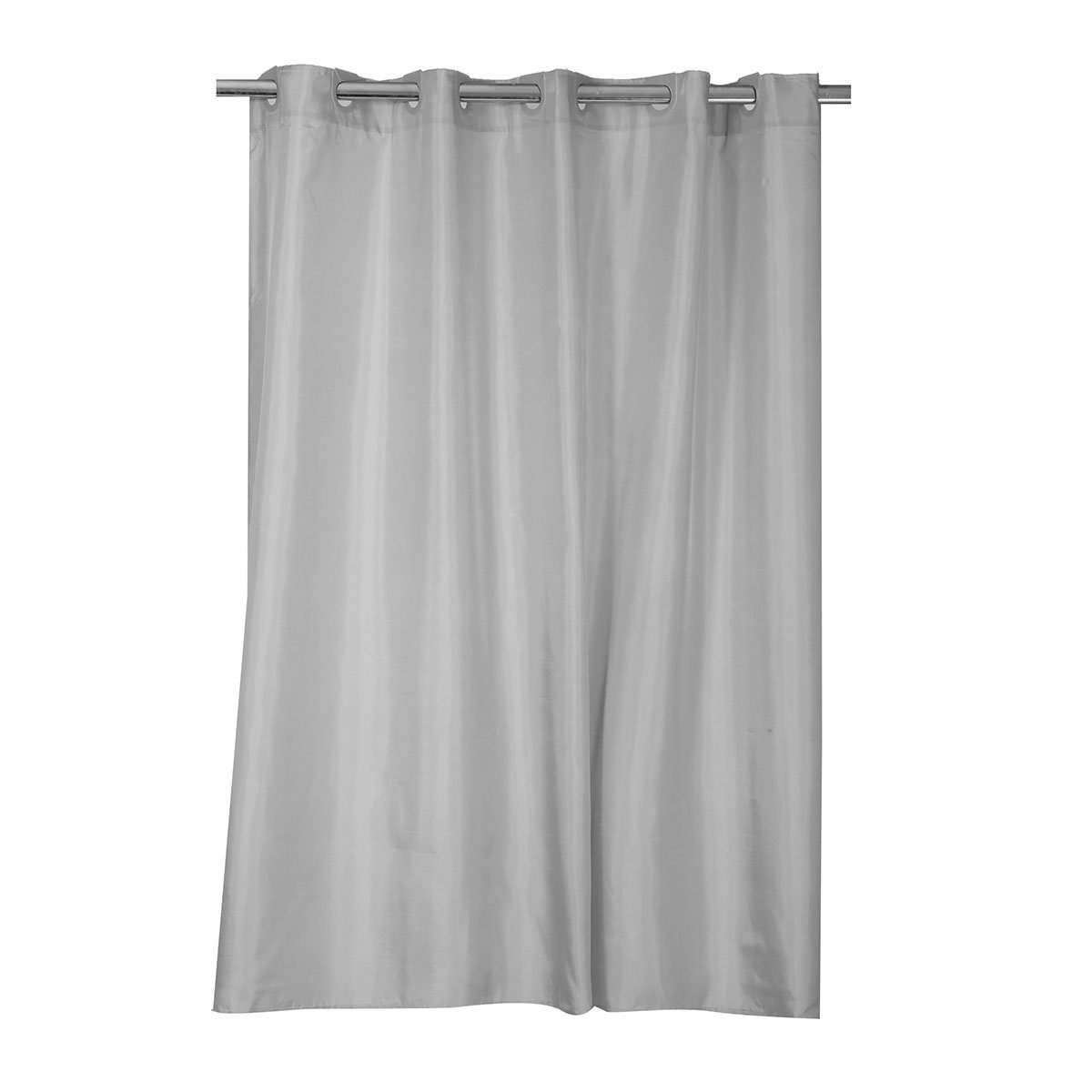 Κουρτίνα Μπάνιου (180X180) με Τρουκς Nef-Nef Homeware Shower Grey Μπάνιο Κουρτίνες Spitishop