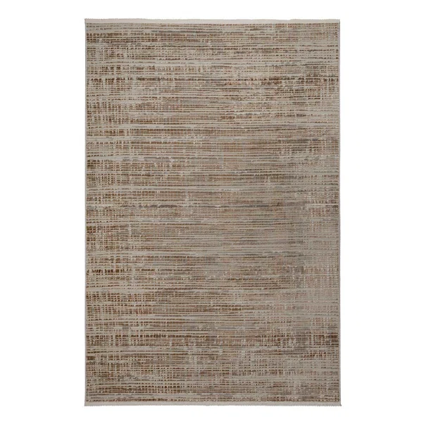 Χαλί (133x190) Βιοκαρπέτ Savoir HL/01A Grey L Brown