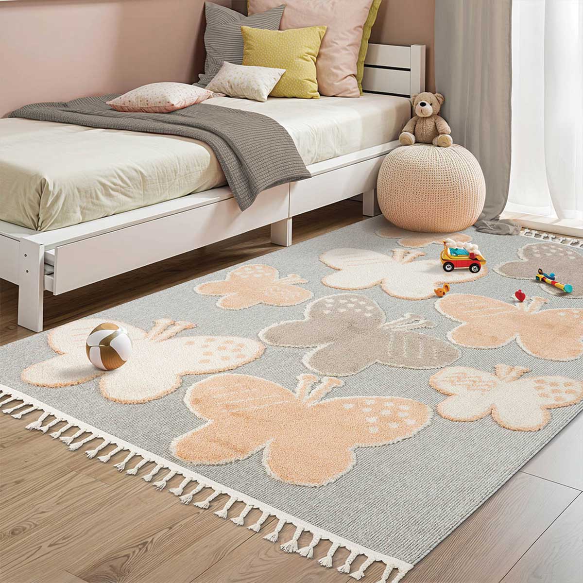 Παιδικό Χαλί (160X230) New Plan Bubbles 870 Χαλιά Παιδικά για Κορίτσια Spitishop