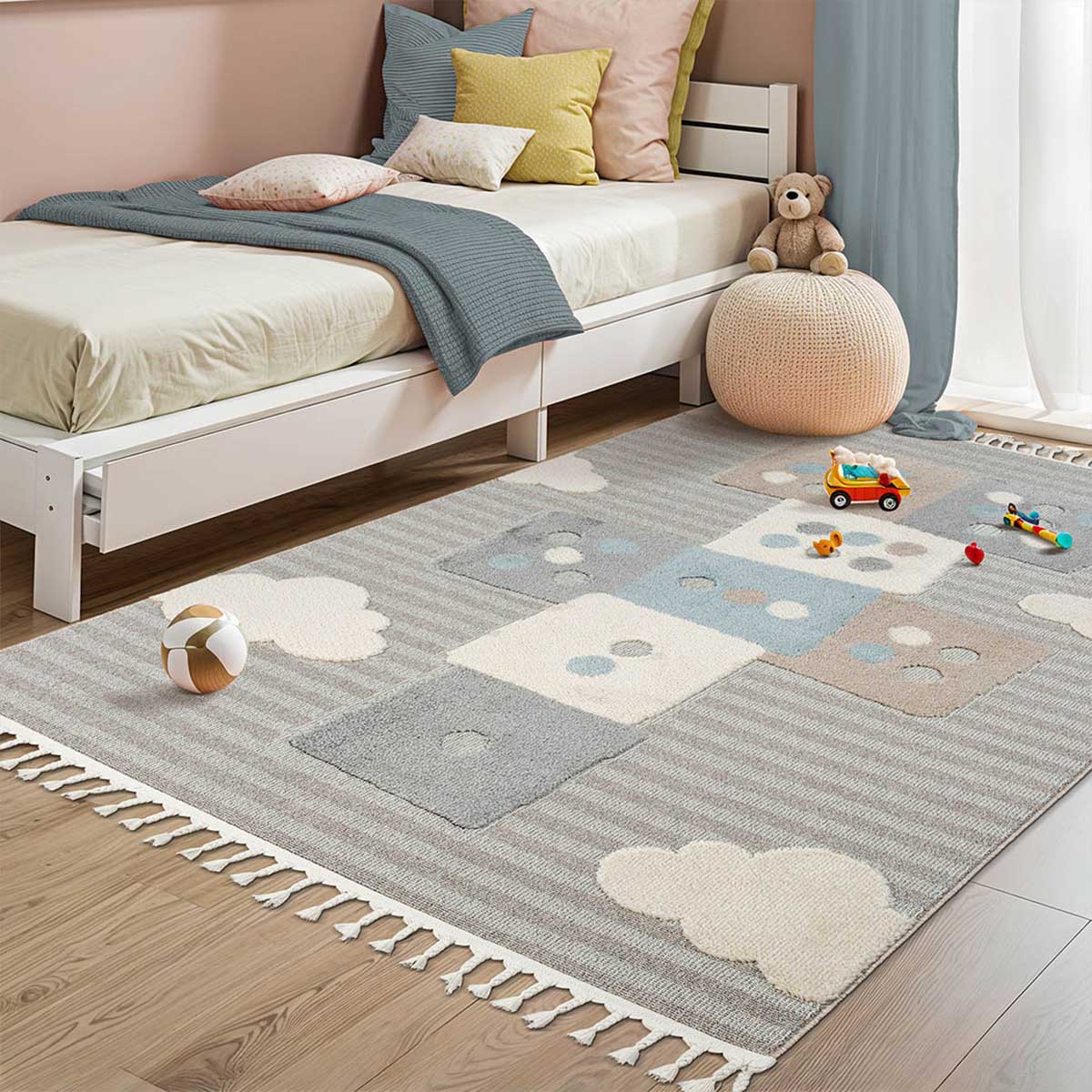 Παιδικό Χαλί (125X185) New Plan Bubbles 960 Χαλιά Παιδικά για Αγόρια Spitishop