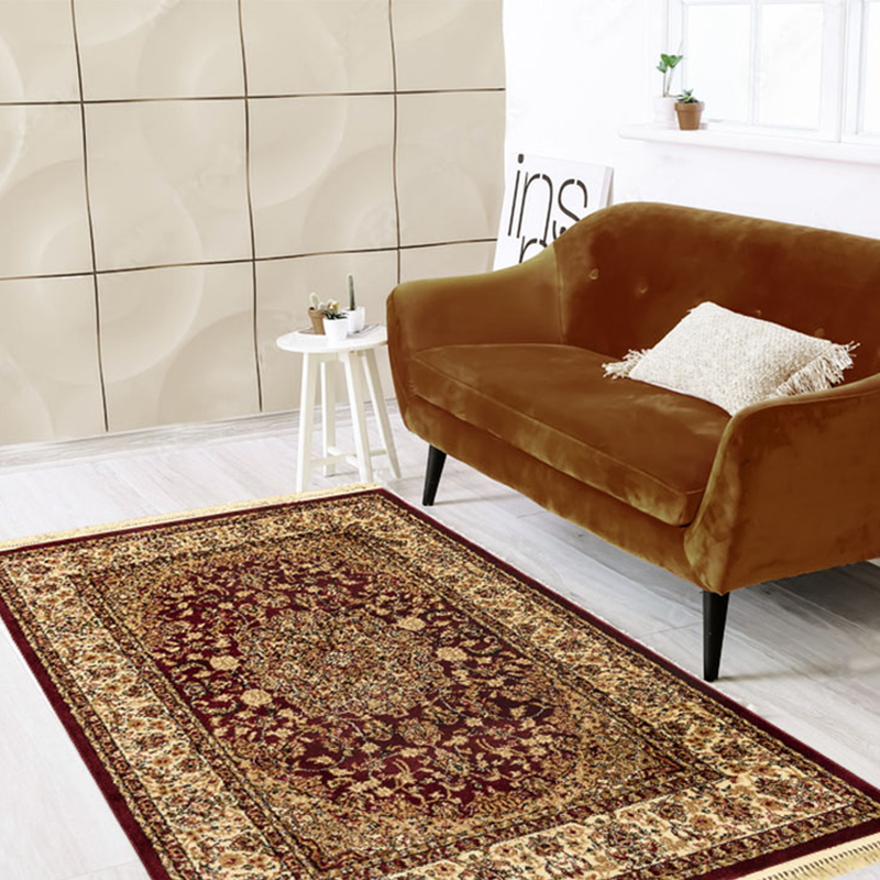 Χαλί (200X290) New Plan Persia 5649 Burgundy Χαλιά Σαλονιού Χειμερινά Κλασικά Spitishop