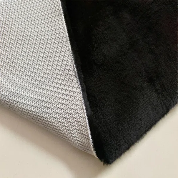 Χαλί Γούνινο (200x250) New Plan Puffy FC9 Black