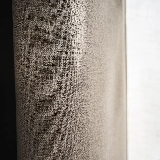 Κουρτίνα Συσκότισης (155x280) Με Τρέσα Gofis Home Nap Warm Beige 129/47