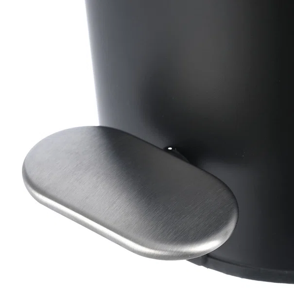 Κάδος Απορριμμάτων Μπάνιου (14x28x31) Estia 5lt Slim Inox Matt 02-5542