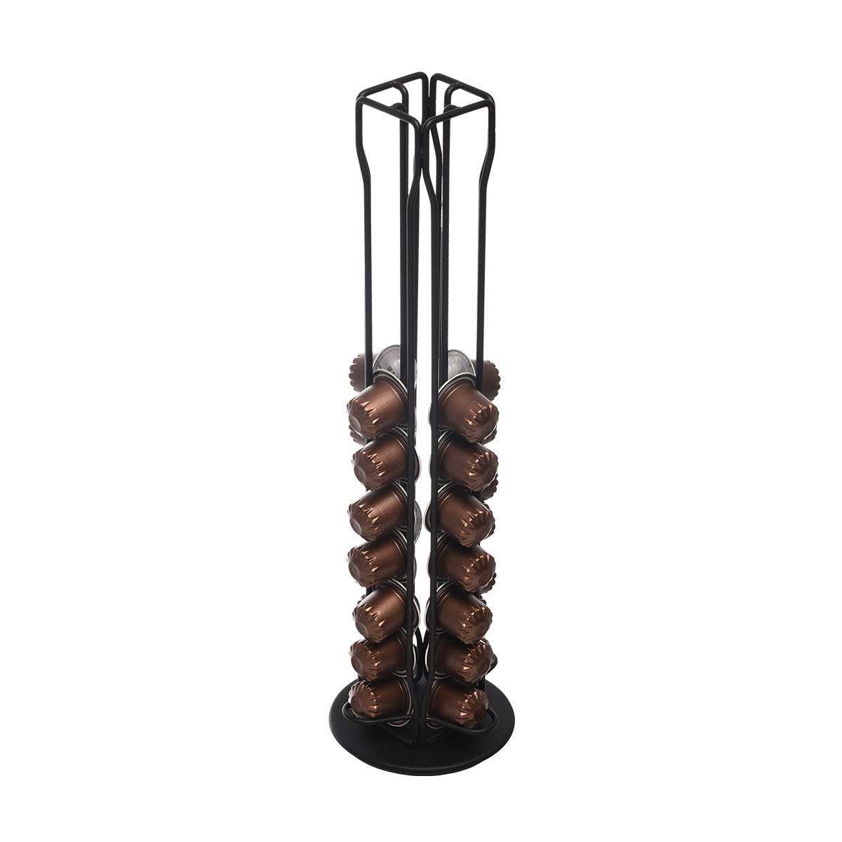 Περιστρεφόμενη Βάση Για Κάψουλες Estia Espresso Metal Black 01-19907