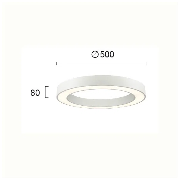 Φωτιστικό Πλαφονιέρα LED Viokef Apollo White 4214100