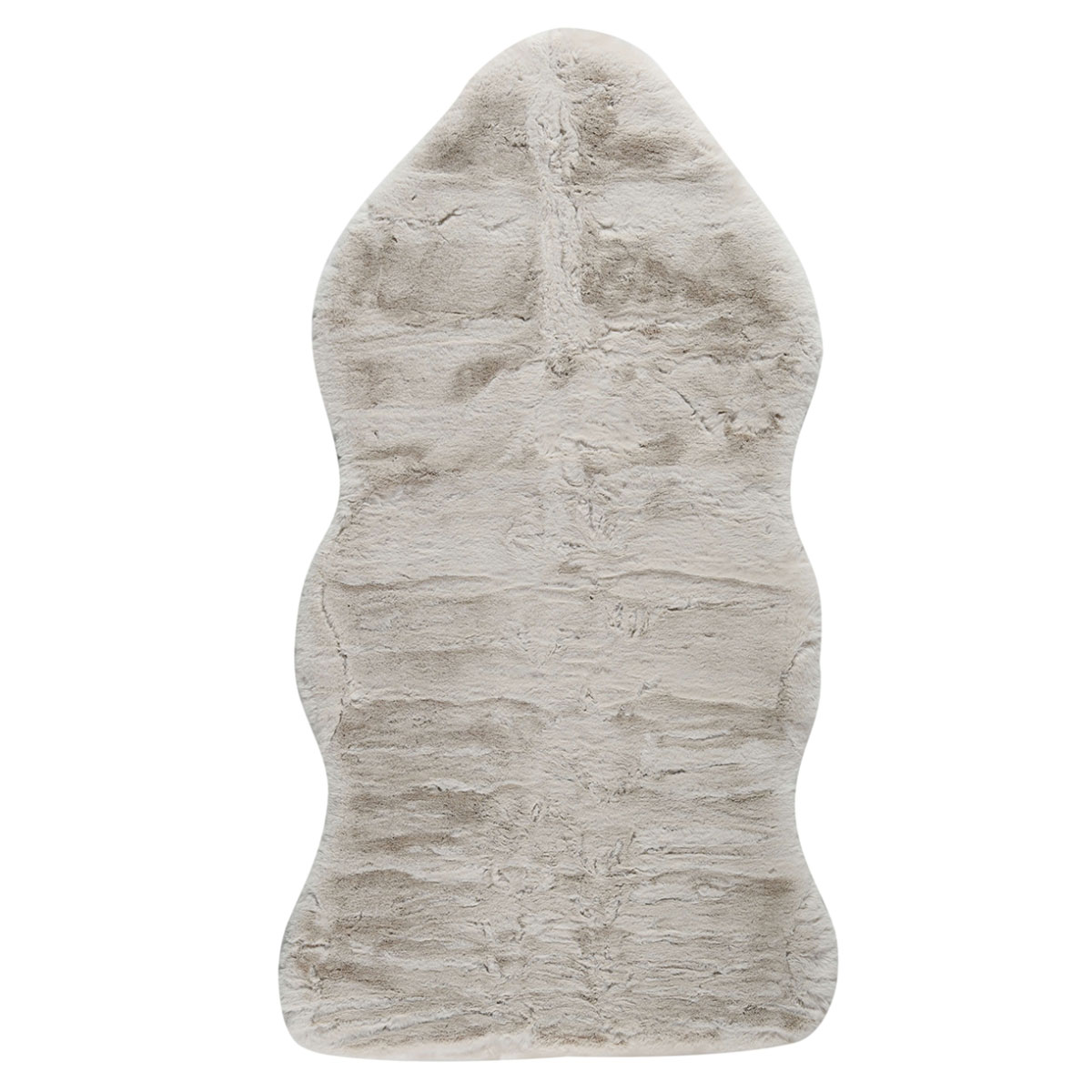 Χαλί Διαδρόμου Γούνινο (80x150) Polcarpet Rabbit Animal Shape Ivory
