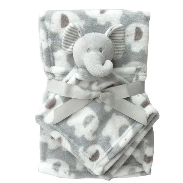 Κουβέρτα Fleece Αγκαλιάς (75x90) + Πανάκι Παρηγοριάς Viopros Σχ. 730