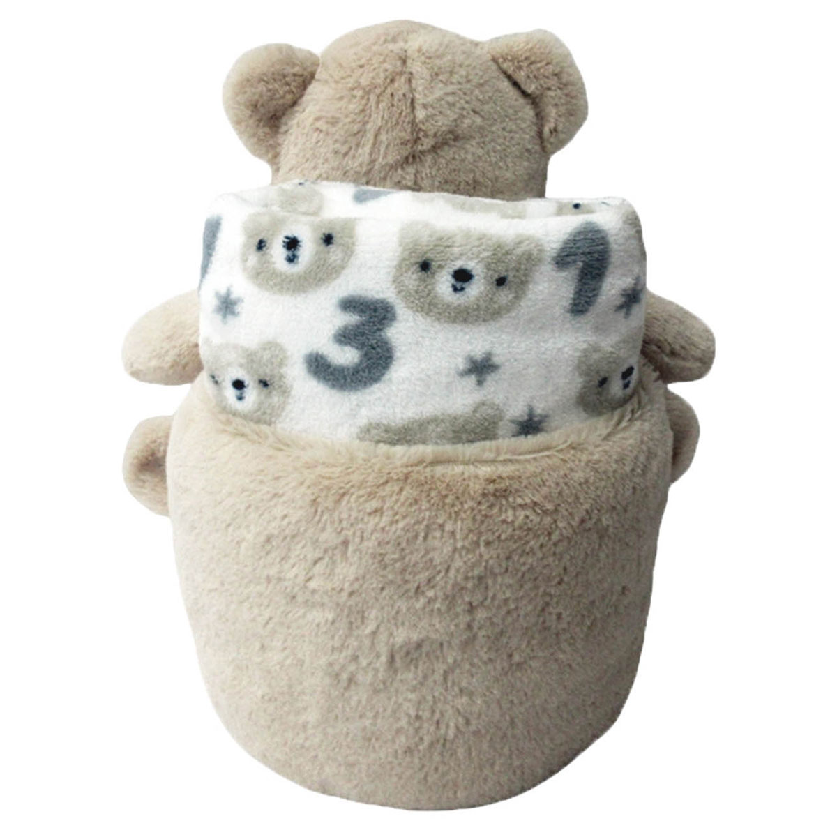 Κουβέρτα Fleece Αγκαλιάς (75X90) + Λούτρινο Καλάθι Viopros Σχ 710 Βρεφικά Προίκα Μωρού Κουβέρτες Βρεφικές Spitishop