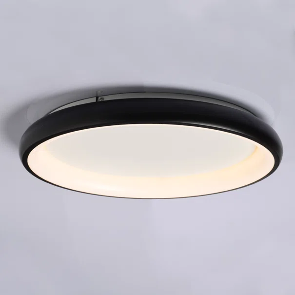Φωτιστικό Πλαφονιέρα LED 3 CCT Aca Diana BR71LEDC61BKCCT Matt Black
