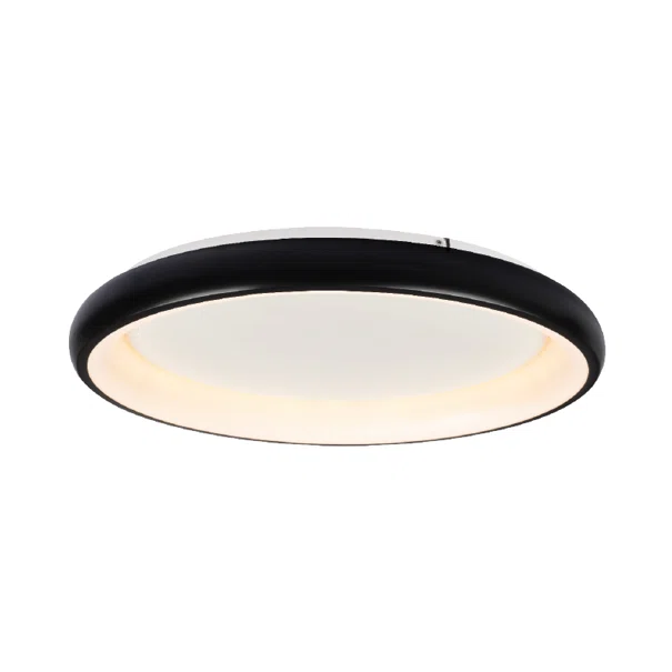 Φωτιστικό Πλαφονιέρα LED 3 CCT Aca Diana BR71LEDC61BKCCT Matt Black