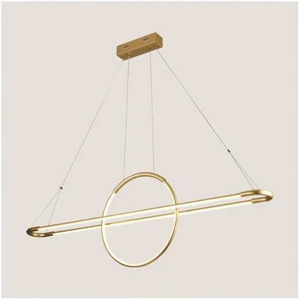 Φωτιστικό Οροφής Δίφωτο LED Eurolamp 144-16002 Gold