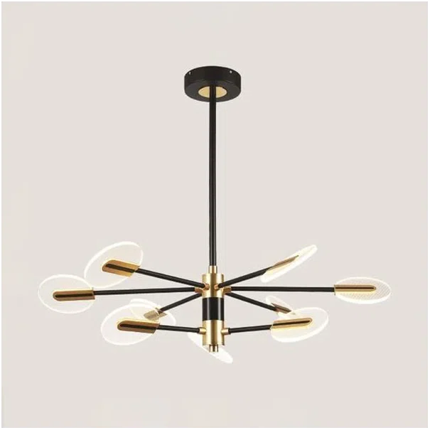Φωτιστικό Οροφής Πολύφωτο LED 3 CCT Eurolamp 144-10012 Black/Gold