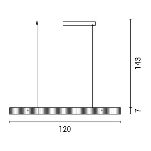 Φωτιστικό Οροφής Μονόφωτο Led 3 Cct Eurolamp 144-16021 Black Φωτιστικά Κρεμαστά Spitishop