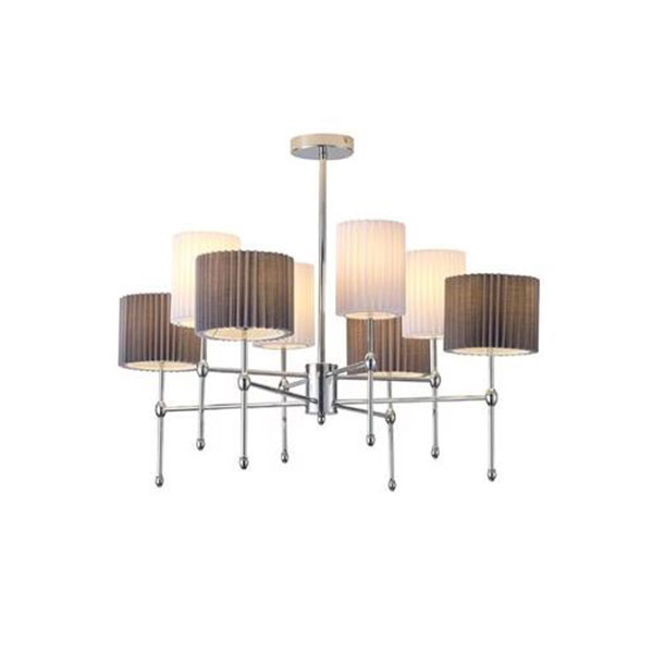 Φωτιστικό Οροφής Πολύφωτο Eurolamp Veli 144-24052 White/Black