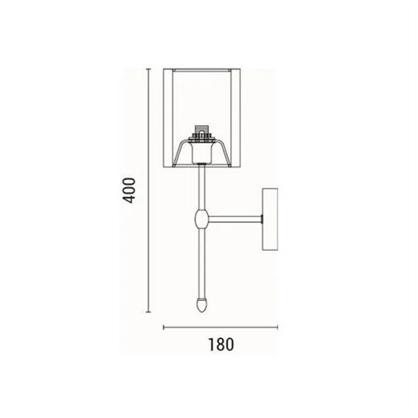 Απλίκα Τοίχου Eurolamp Veli 144-24050 White