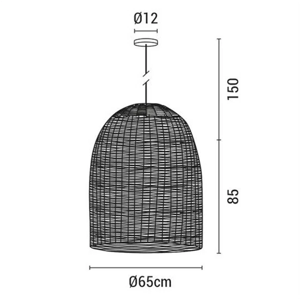 Φωτιστικό Οροφής Μονόφωτο Eurolamp Kai 144-33023 White
