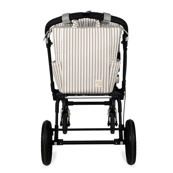 Τσάντα Αλλαξιέρα Backpack (26x12x36) Walking Mum Botton Stripes
