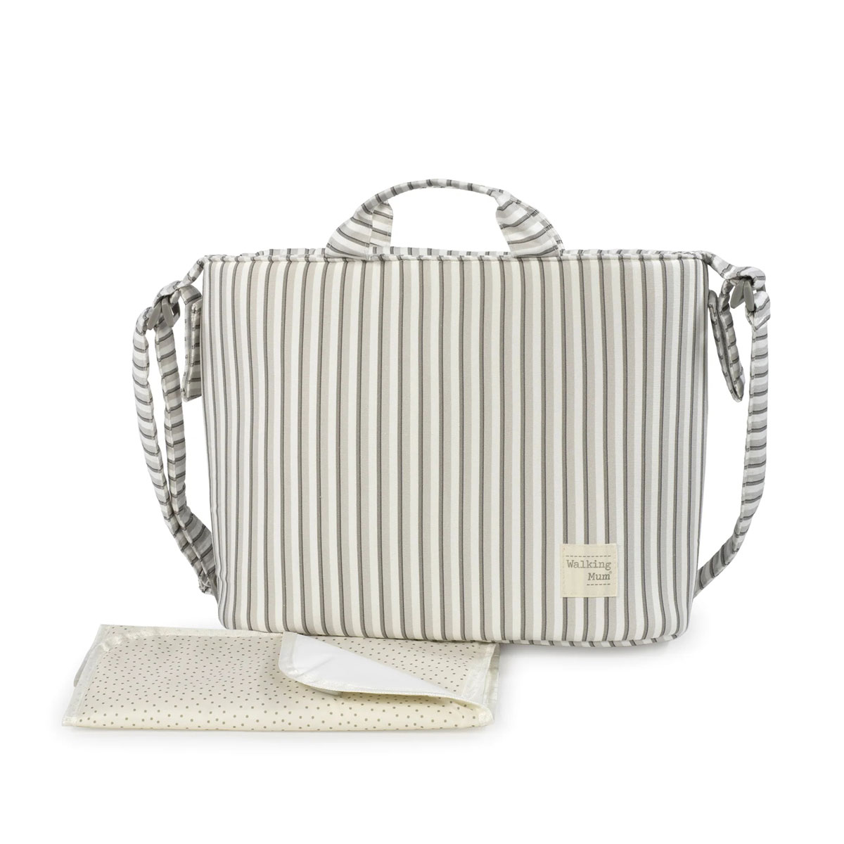 Τσάντα Αλλαξιέρα Backpack (44x12x29) Walking Mum Botton Stripes