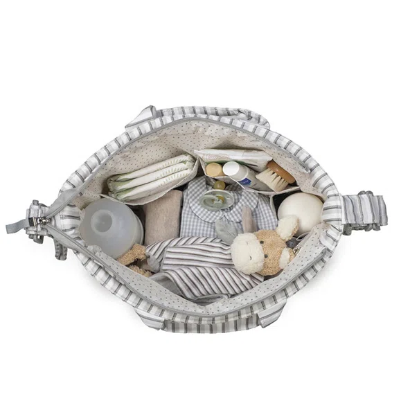 Τσάντα Αλλαξιέρα Backpack (44x12x29) Walking Mum Botton Stripes
