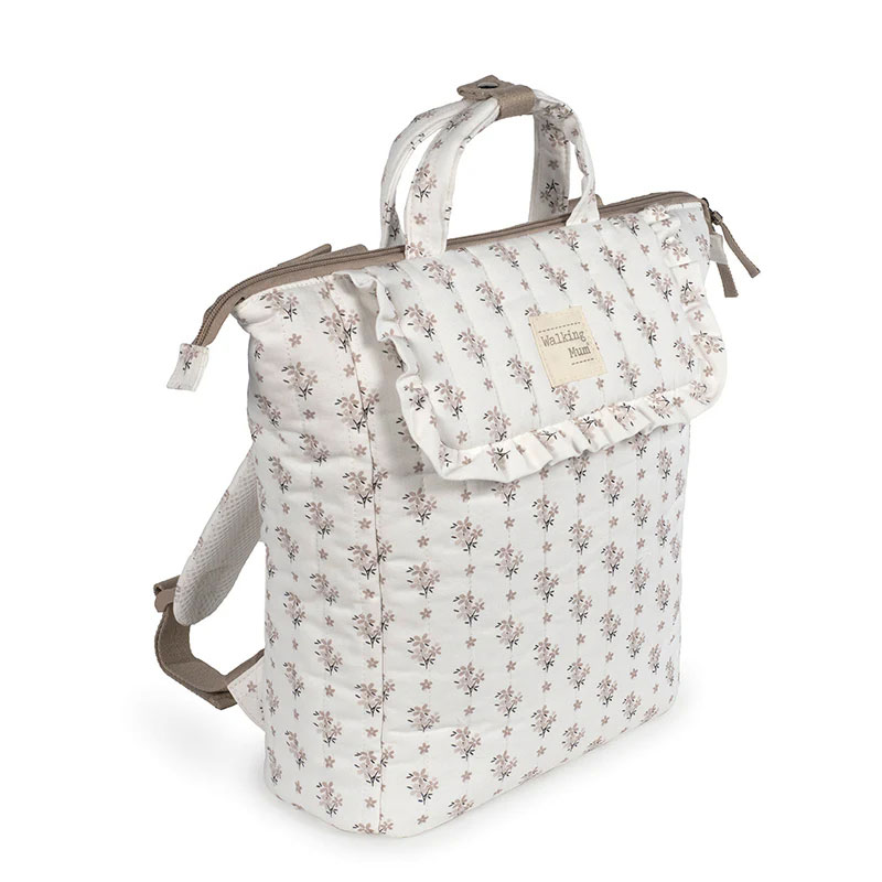 Τσάντα Αλλαξιέρα Backpack (26x12x36) Walking Mum Botton Flowers