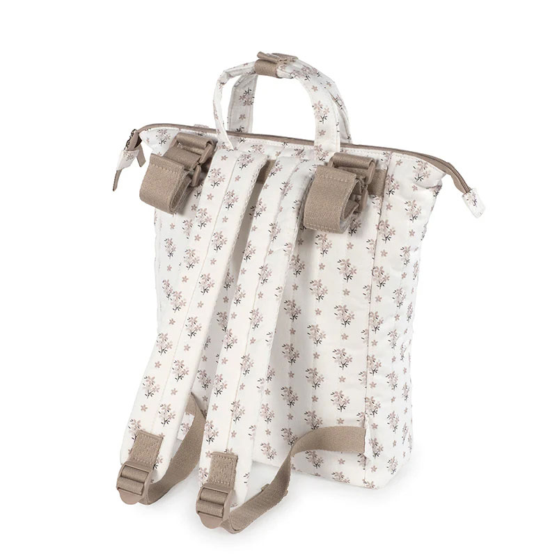 Τσάντα Αλλαξιέρα Backpack (26X12X36) Walking Mum Botton Flowers Άμεσα Διαθέσιμα Βρεφικά Είδη Spitishop