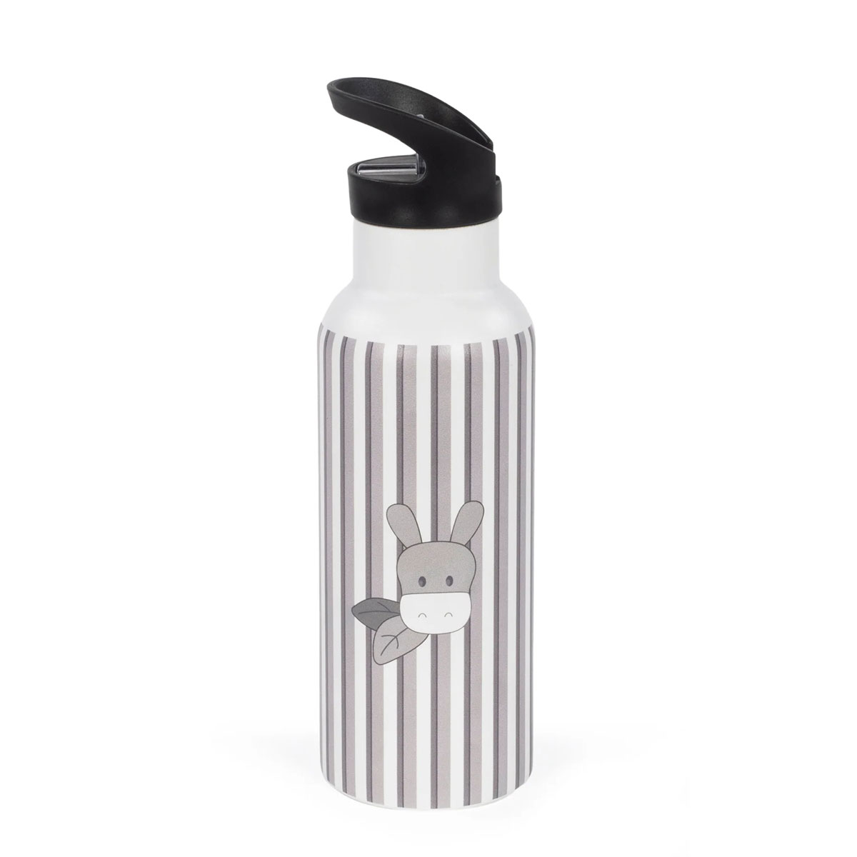 Παγούρι - Θερμός 500ml Με Καλαμάκι Walking Mum Botton Stripes