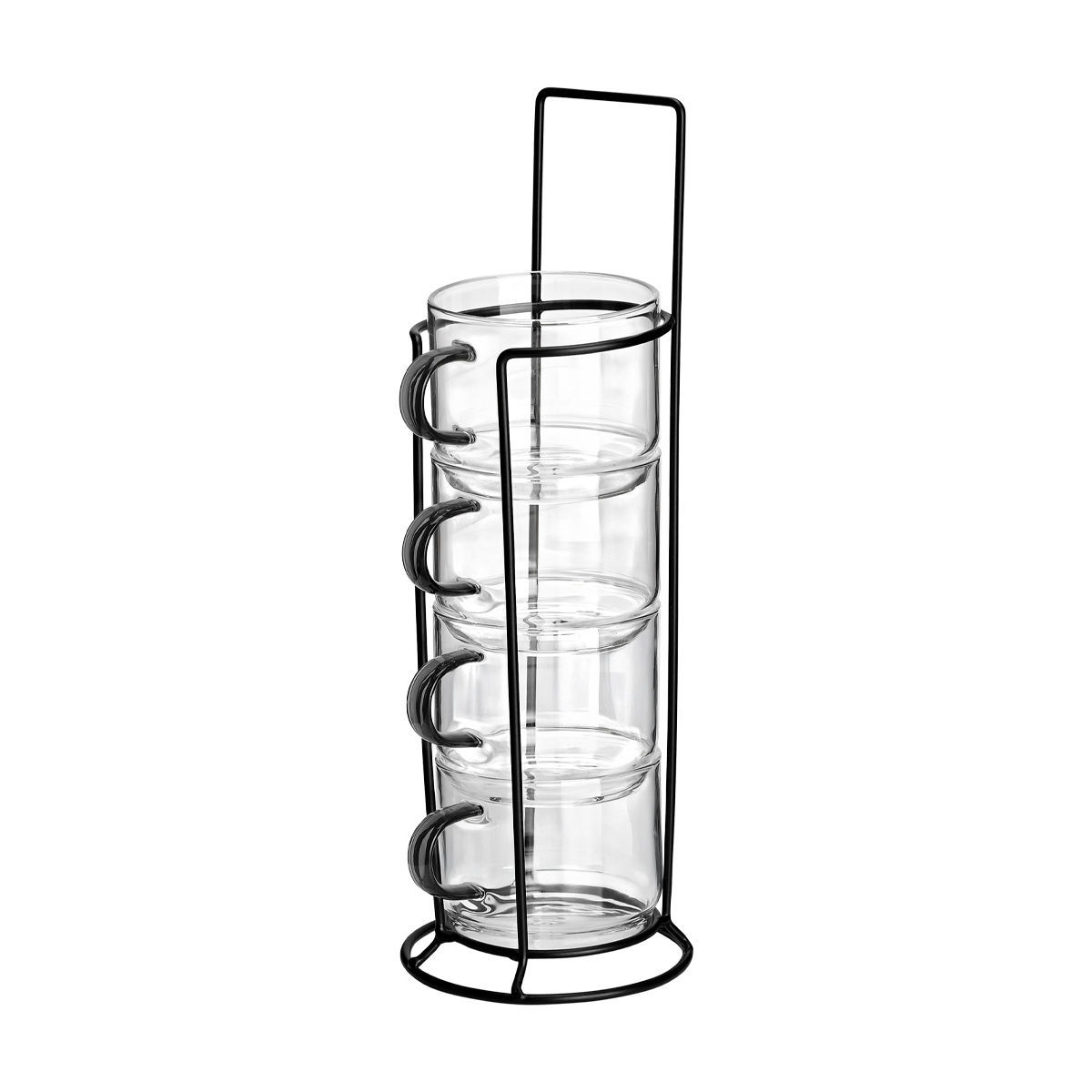 Κούπες 210ml Με Στάντ (Σετ 4τμχ) Estia 07-35372