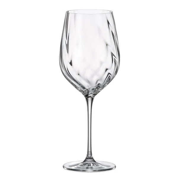 Ποτήρι Κρασιού Κολωνάτο 480ml Crystal Bohemia Uria Optic