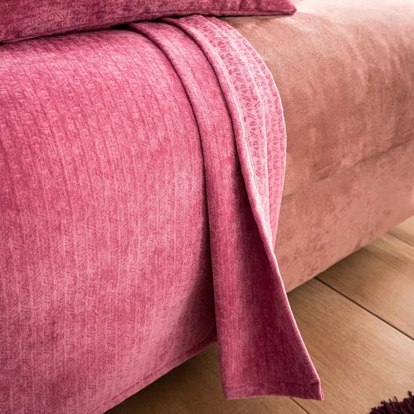 Ριχτάρι Πολυθρόνας Βελουτέ (180x180) Gofis Home Valley Funky Pink 421/23