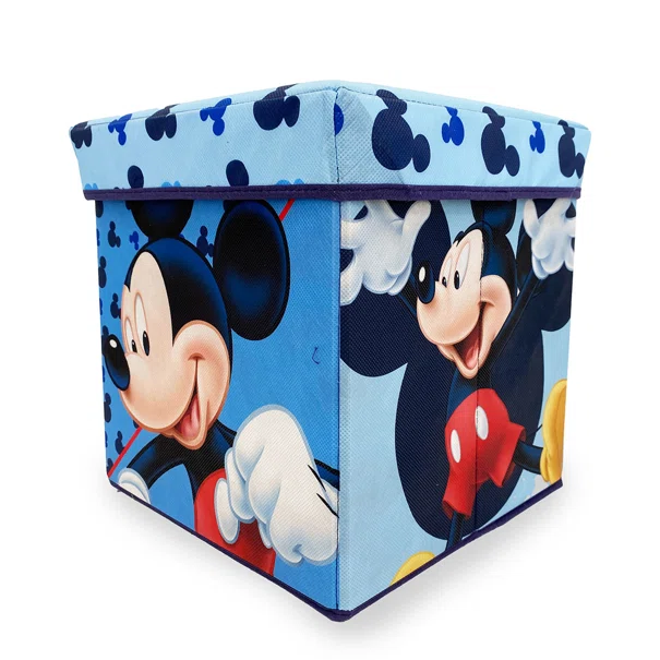 Σκαμπό Με Αποθηκευτικό Χώρο (30X30) Dimcol Mickey 14