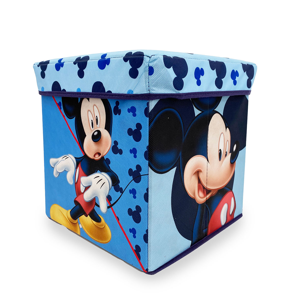 Σκαμπό Με Αποθηκευτικό Χώρο (30X30) Dimcol Mickey 14