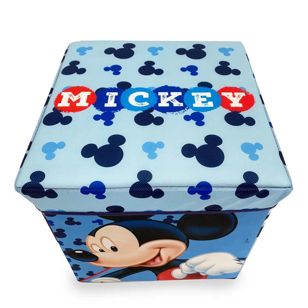 Σκαμπό Με Αποθηκευτικό Χώρο (30X30) Dimcol Mickey 14