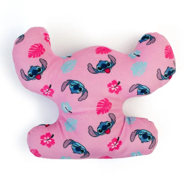 Διακοσμητικό Μαξιλάρι Βελουτέ 2 Όψεων Dimcol Stitch 689 Pink 20cm