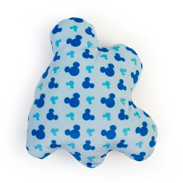 Διακοσμητικό Μαξιλάρι Βελουτέ 2 Όψεων Dimcol Mickey 694 Sky Blue 20cm