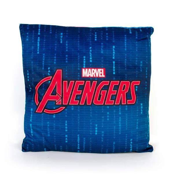 Διακοσμητικό Μαξιλάρι Βελουτέ 2 Όψεων (38x38) Dimcol Avengers 53
