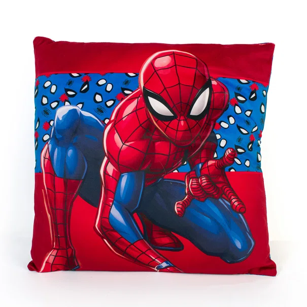 Διακοσμητικό Μαξιλάρι Βελουτέ 2 Όψεων (38x38) Dimcol Spiderman 07