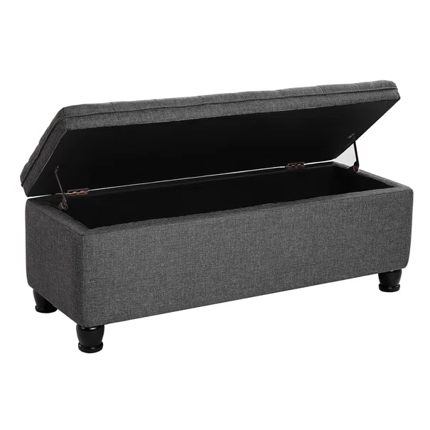 Ταμπουρέ Με Αποθηκευτικό Χώρο (118x45x45) Songmics LOM070G01