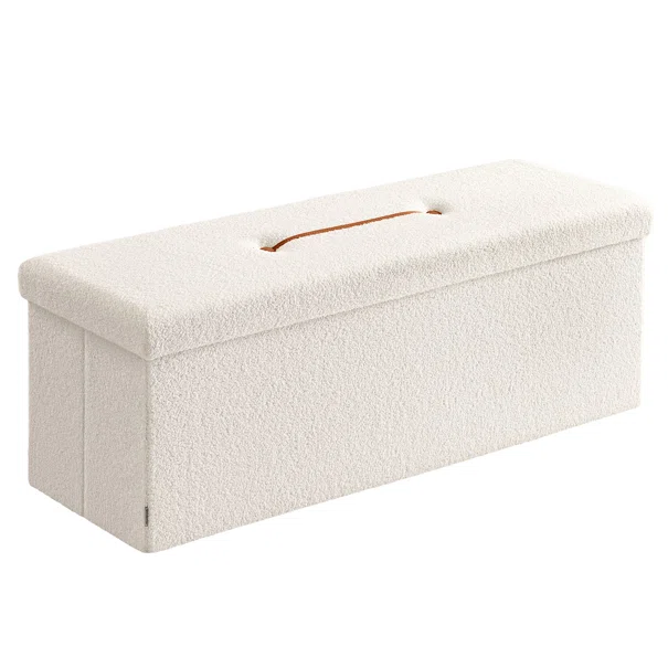 Ταμπουρέ Με Αποθηκευτικό Χώρο (110x38x38) Songmics LSF097W02