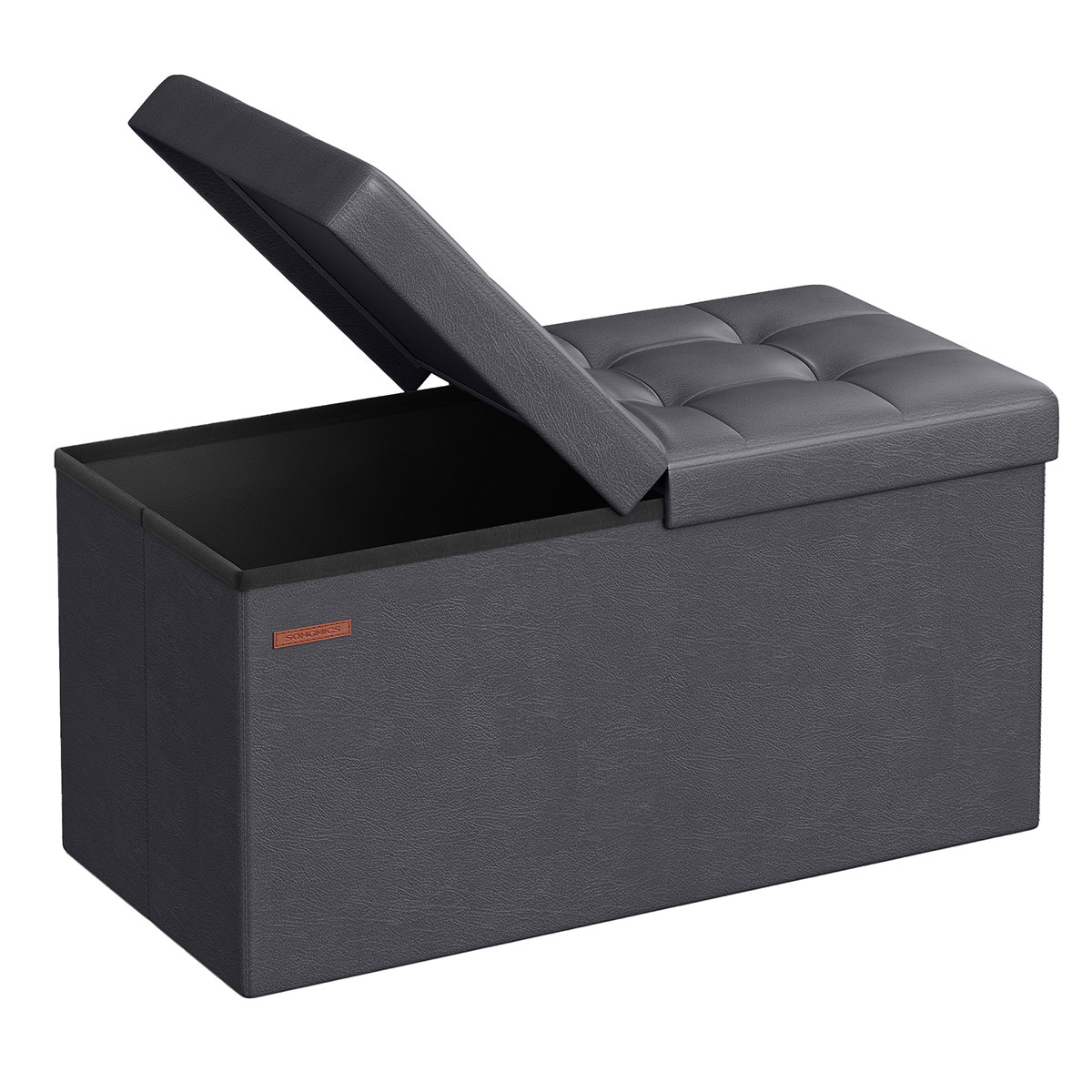 Ταμπουρέ Με Αποθηκευτικό Χώρο (76x38x38) Songmics LSF045G01