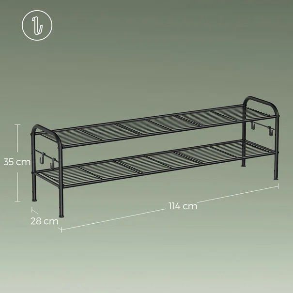 Παπουτσοθήκη 10 Θέσεων (114x28x35) Songmics LMR121B01