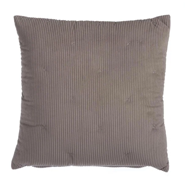 Διακοσμητικό Μαξιλάρι Κοτλέ (45x45) Nef-Nef Homeware Elements Kotler Greige