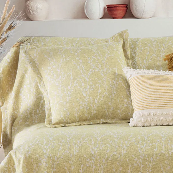 Διακοσμητικό Μαξιλάρι (50x50) Nef-Nef Homeware Estia Yellow