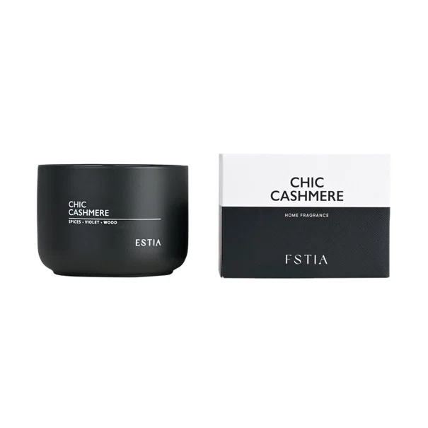 Κερί Αρωματικό 280gr Estia Chic Cashmere 04-36416